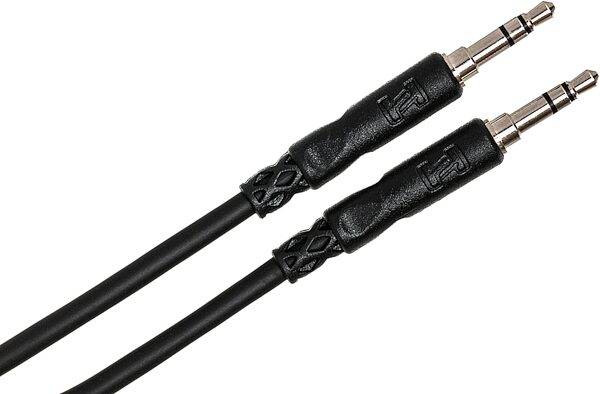 Hosa Stereo Interconnect 3.5 mm TRS to TRS Cable, 3 foot, HOSCMM1