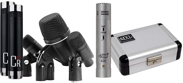 MXL DRUM PA-5K Pro 6-Piece Drum Microphone Pack, Main