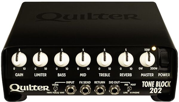Quilter Tone Block 202 Amplifier Head (200 Watts), New, Action Position Back