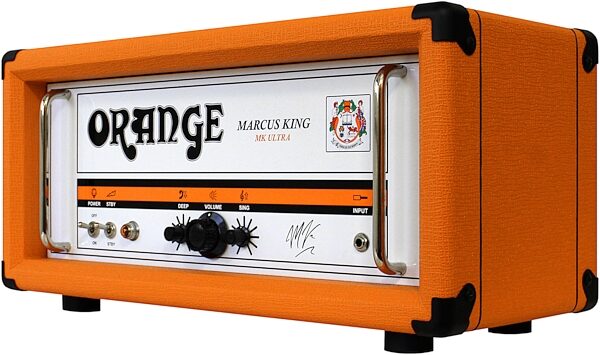 Orange Marcus King MK Ultra Guitar Amplifier Head, 30 Watts, Angled Front