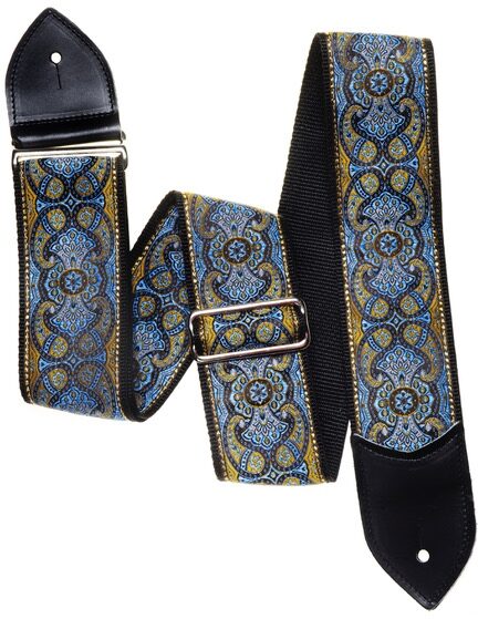 Jodi Head Slider Brocade Guitar Strap, Main