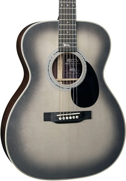 Martin OMJM John Mayer 20th Anniversary Acoustic-Electric Guitar (with Case), New, Action Position Back