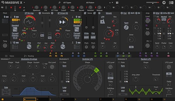Native Instruments Massive X Software Synthesizer, Digital Download, Action Position Back