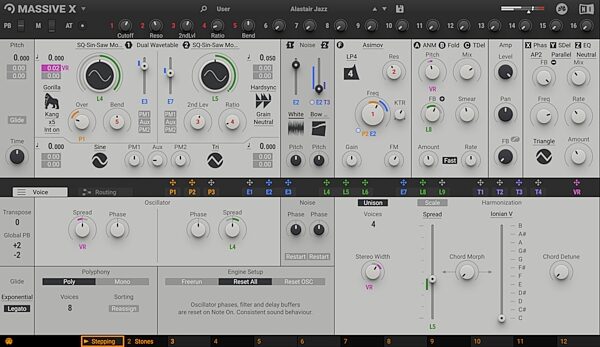 Native Instruments Massive X Software Synthesizer, Digital Download, Action Position Back