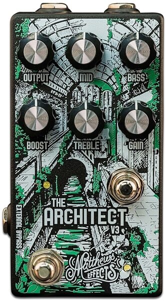 Matthews Effects Architect V3 K-Style Overdrive Boost Pedal, Main
