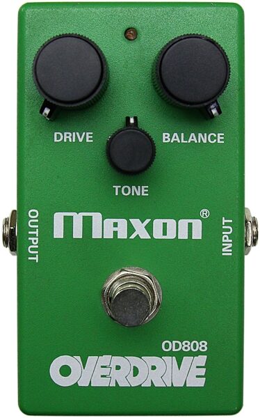 Maxon 40th Anniversary OD808 Catalinbread Modified Overdrive Pedal, Action Position Back