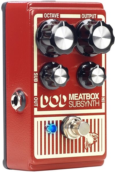 DOD Meatbox SubSynth Pedal, New, Standing Left
