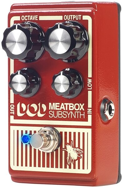 DOD Meatbox SubSynth Pedal, New, Standing Right