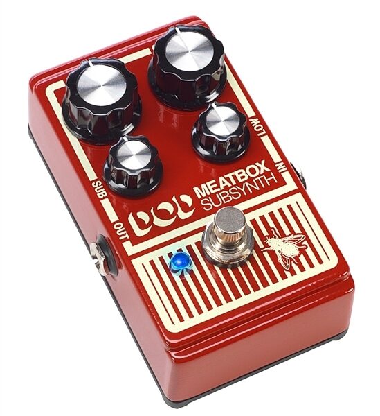 DOD Meatbox SubSynth Pedal, New, Angle