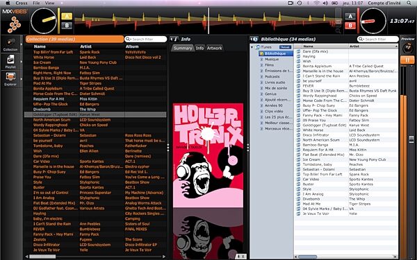 MixVibes Cross Pack DJ Interface, Screenshot 2