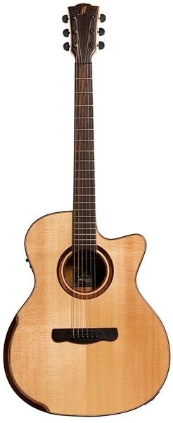 Merida C35-GACES Grand Auditorium Acoustic-Electric Guitar (with Case), Main