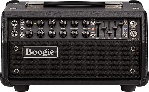 Mesa/Boogie Mark Five: 25 Black Bronco Guitar Tube Amplifier Head, New, Action Position Back