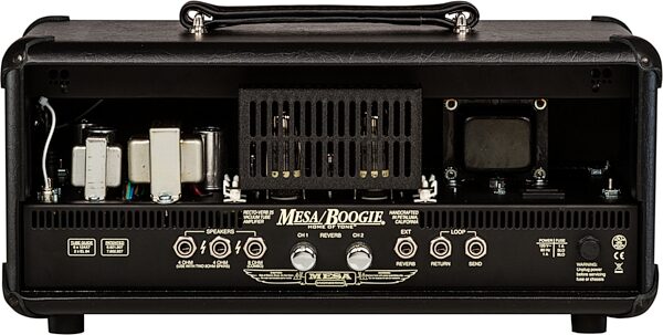 Mesa/Boogie Recto-Verb 25 Black Bronco Guitar Amplifier Head, New, Action Position Back