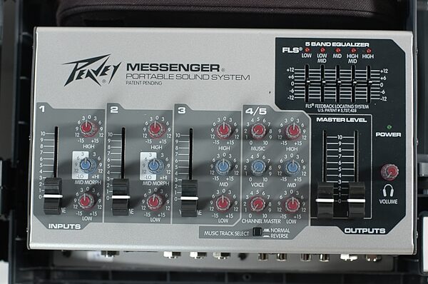 Peavey Messenger Portable Sound System, Panel 2
