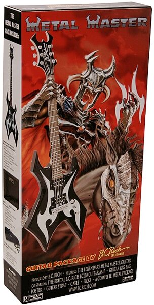 BC Rich Warlock Metal Master Guitar Package, Box View