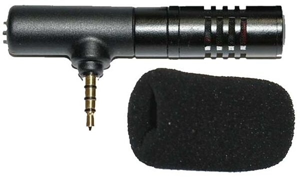 AmpRidge MightyMic S iOS Shotgun Video Microphone, Mic and Foam