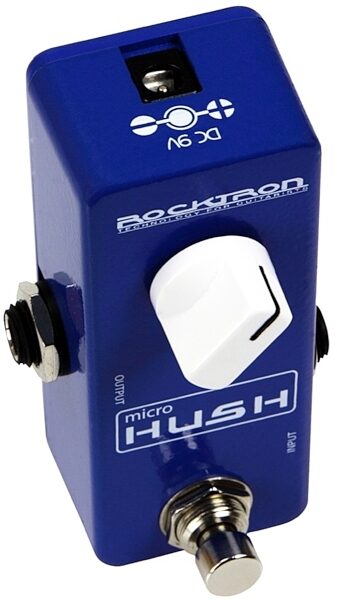 Rocktron MicroHUSH Guitar Noise Reduction Pedal, Top