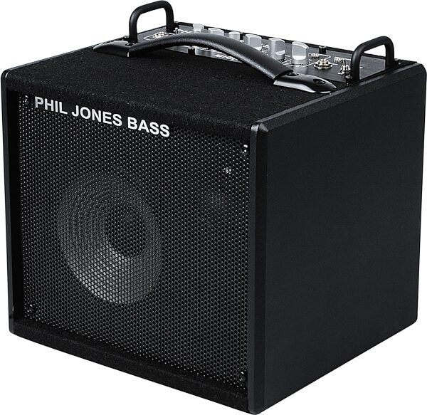 Phil Jones Bass Micro 7 Bass Combo Amplifier (50 Watts, 1x7"), New, Angled Front