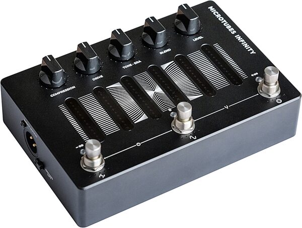 Darkglass Microtubes Infinity Compression and Distortion Pedal, New, Action Position Back