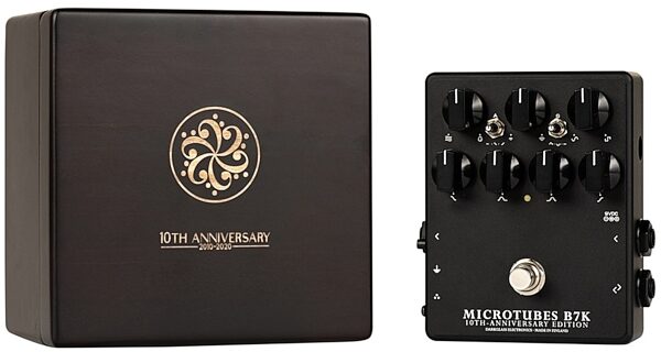 Darkglass Microtubes B7K V2 10th Anniversary Bass Distortion Pedal, view
