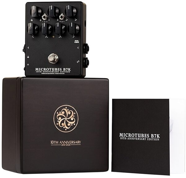 Darkglass Microtubes B7K V2 10th Anniversary Bass Distortion Pedal, view