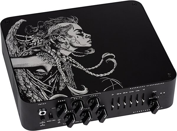 Darkglass Microtubes 900 V2 Bass Amplifier Head, Limited Edition, Medusa Finish, Action Position Back