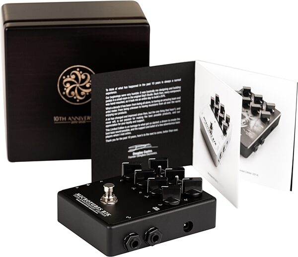 Darkglass Microtubes B7K V2 10th Anniversary Bass Distortion Pedal, Action Position Back