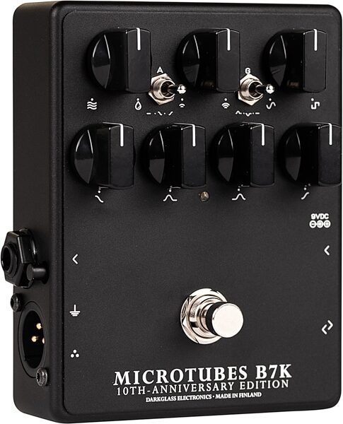 Darkglass Microtubes B7K V2 10th Anniversary Bass Distortion Pedal, Action Position Back