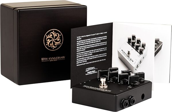 Darkglass Microtubes B7K V2 10th Anniversary Bass Distortion Pedal, Action Position Back
