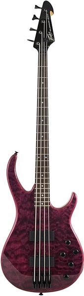 Peavey Millennium 4 AC BXP Active Electric Bass, Transparent Black Violet