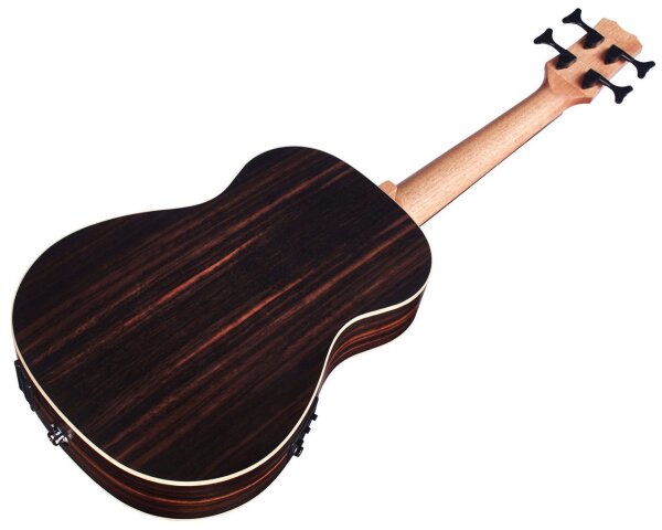 Cordoba Mini II EB-E Acoustic-Electric Bass, Ebony, Scratch and Dent, Angle2