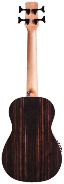 Cordoba Mini II EB-E Acoustic-Electric Bass, Ebony, Scratch and Dent, Back