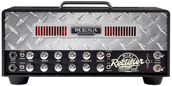 Mesa/Boogie Mini Rectifier 25 Tube Guitar Amplifier Head (10/25 Watts), New, main