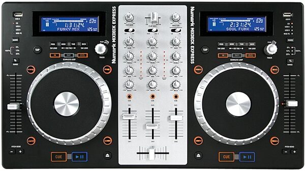 Numark Mixdeck Express Multi-Format USB DJ CD Controller System, Main