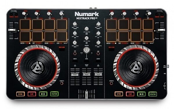 Numark Mixtrack Pro II USB DJ Software Controller and Audio Interface, Main
