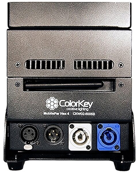 ColorKey MobilePar Hex 4 Stage Light, Black 1