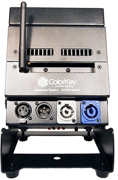 ColorKey MobilePar Quad 4 Stage Light, Black 11