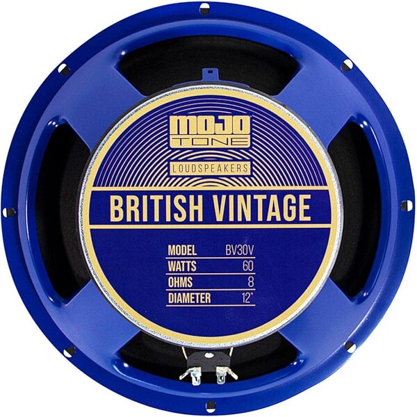 Mojotone BV-30V British Vintage Speaker, 8 Ohms, 88