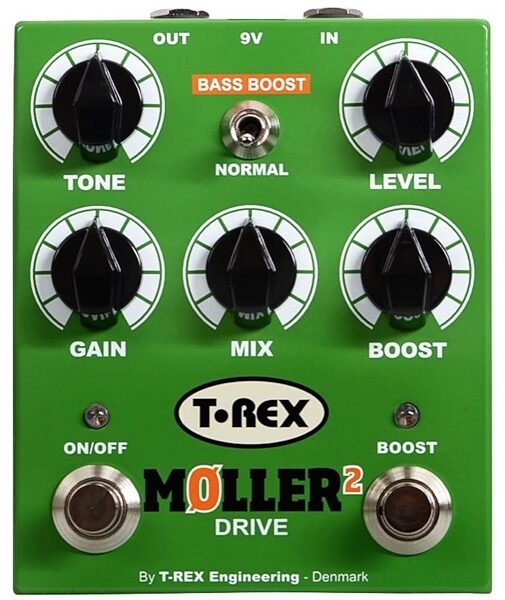 T-Rex Moller 2 Classic Overdrive and Boost Pedal, Main