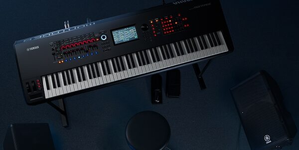 Yamaha Montage 8 Keyboard Synthesizer, 88-Key, In Use