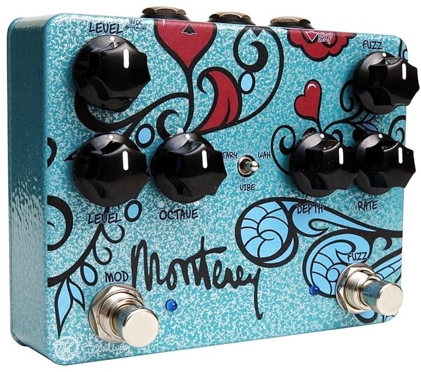 Keeley Monterey Workstation Multi-Effects Pedal, New, Angle