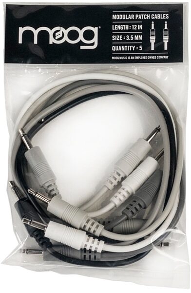 Moog Modular Patch Cable Set, 12 Inch