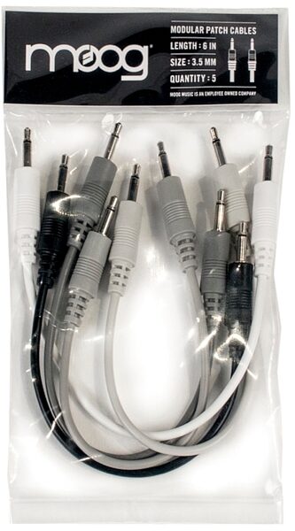 Moog Modular Patch Cable Set, 6 Inch