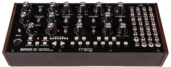 Moog Mother-32 Semi-Modular Analog Synthesizer, New, Front Angle