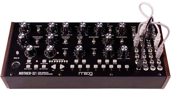 Moog Mother-32 Semi-Modular Analog Synthesizer, New, Front Patched