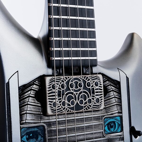 Ernie Ball Music Man Petrucci Majesty Nomac Electric Guitar (with Case), Beauty1