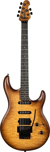 Ernie Ball Music Man 30th Anniversary Luke 4 HSS Electric Guitar (with Gig Bag), Steamroller, Action Position Back