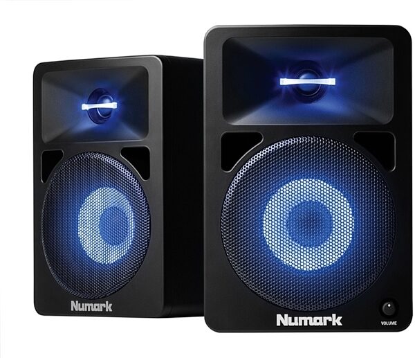 Numark N-Wave 580L Powered Desktop DJ Monitors, Main