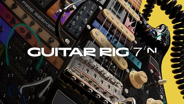 Native Instruments Guitar Rig 7 Pro Upgrade, Digital Download, Action Position Back
