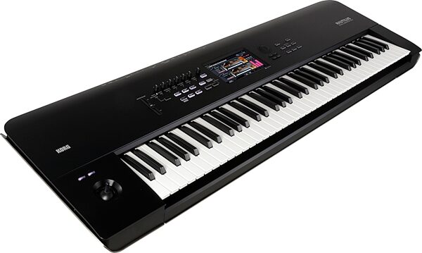 Korg Nautilus 73 Synthesizer Workstation Keyboard, 73-Key, New, Angle